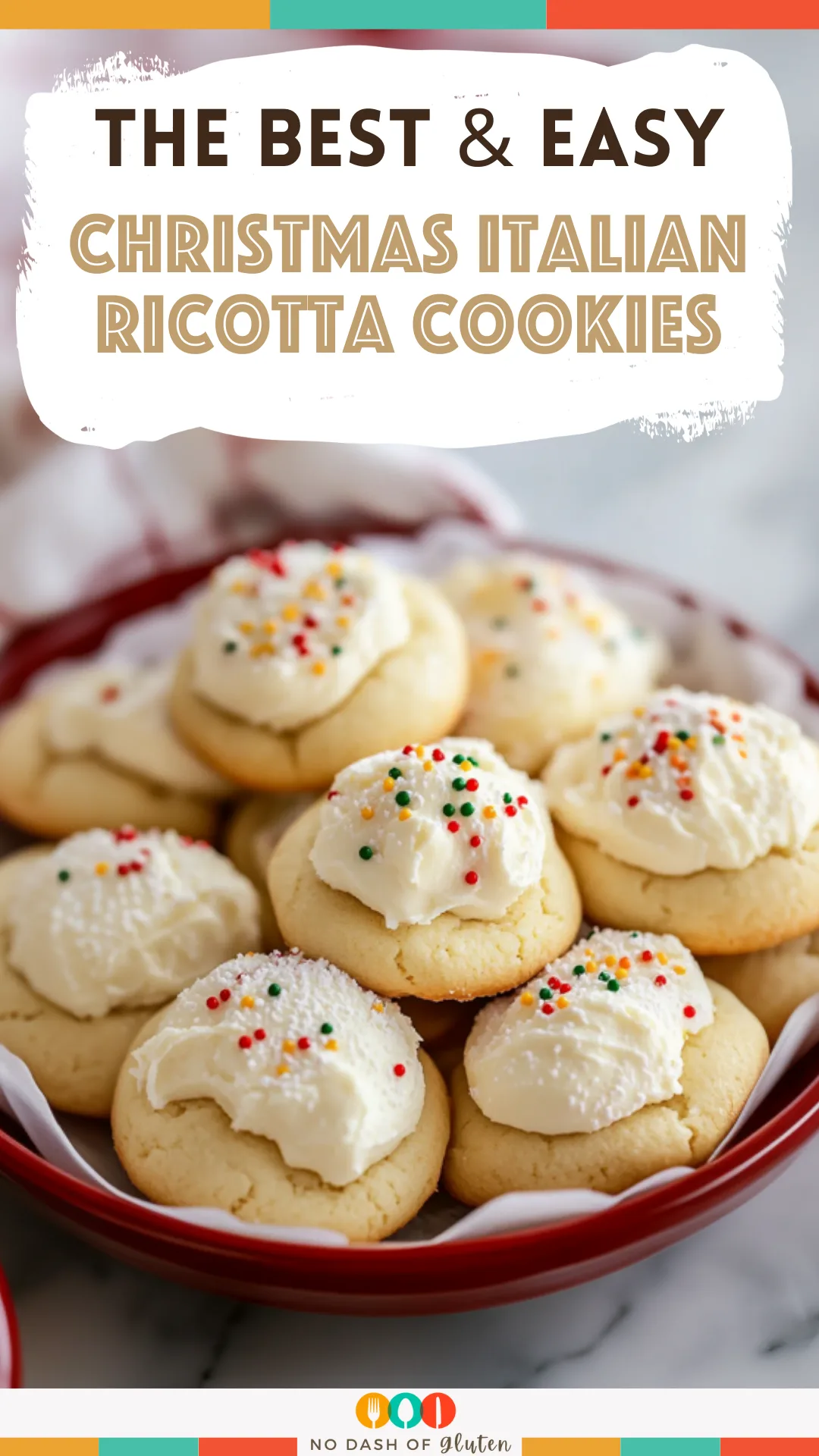 Christmas Italian Ricotta Cookies