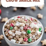 Christmas Reindeer Chow Snack Mix