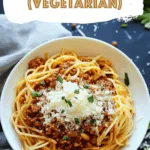 Cincinnati Chili (Vegetarian)