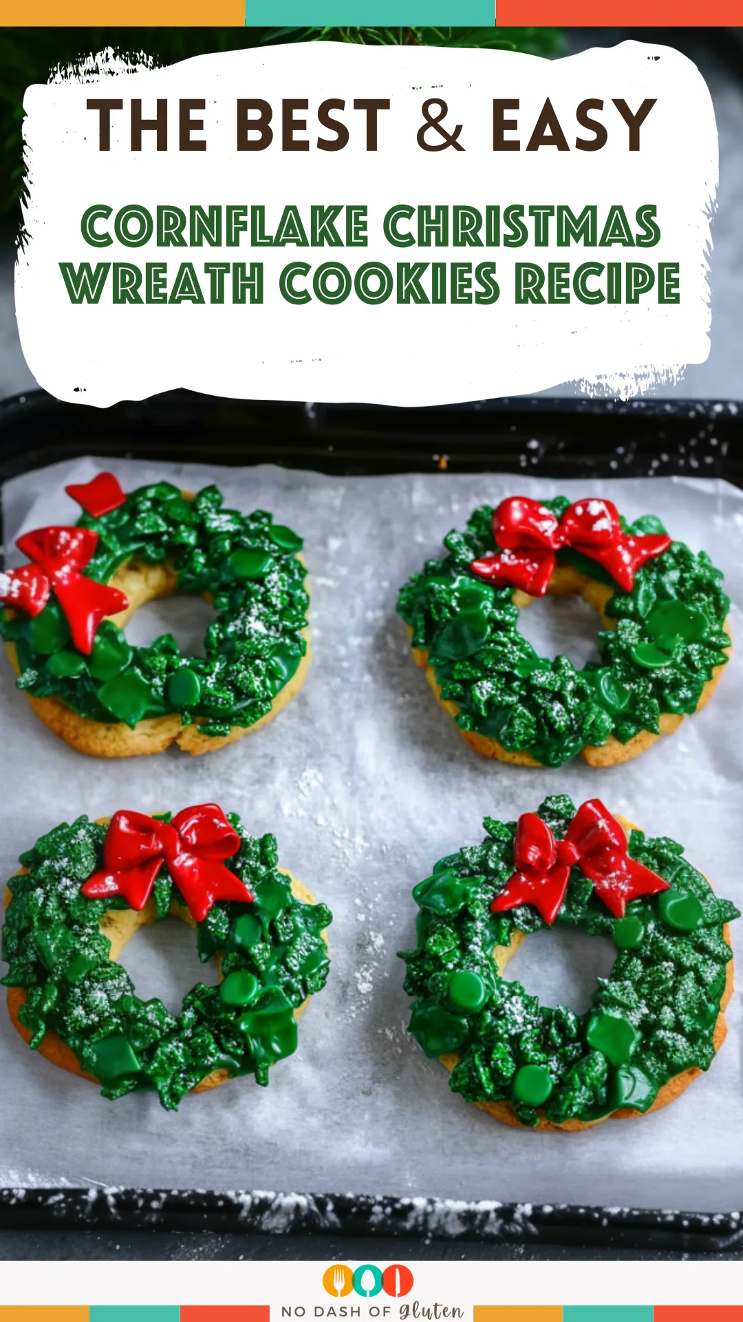Cornflake Christmas Wreath Cookies Recipe