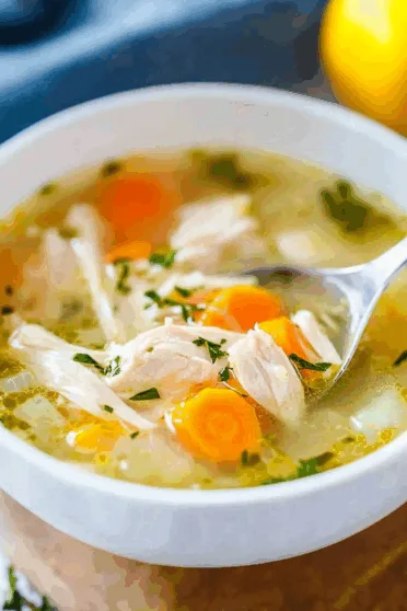 Cozy Chicken Soup for Colds