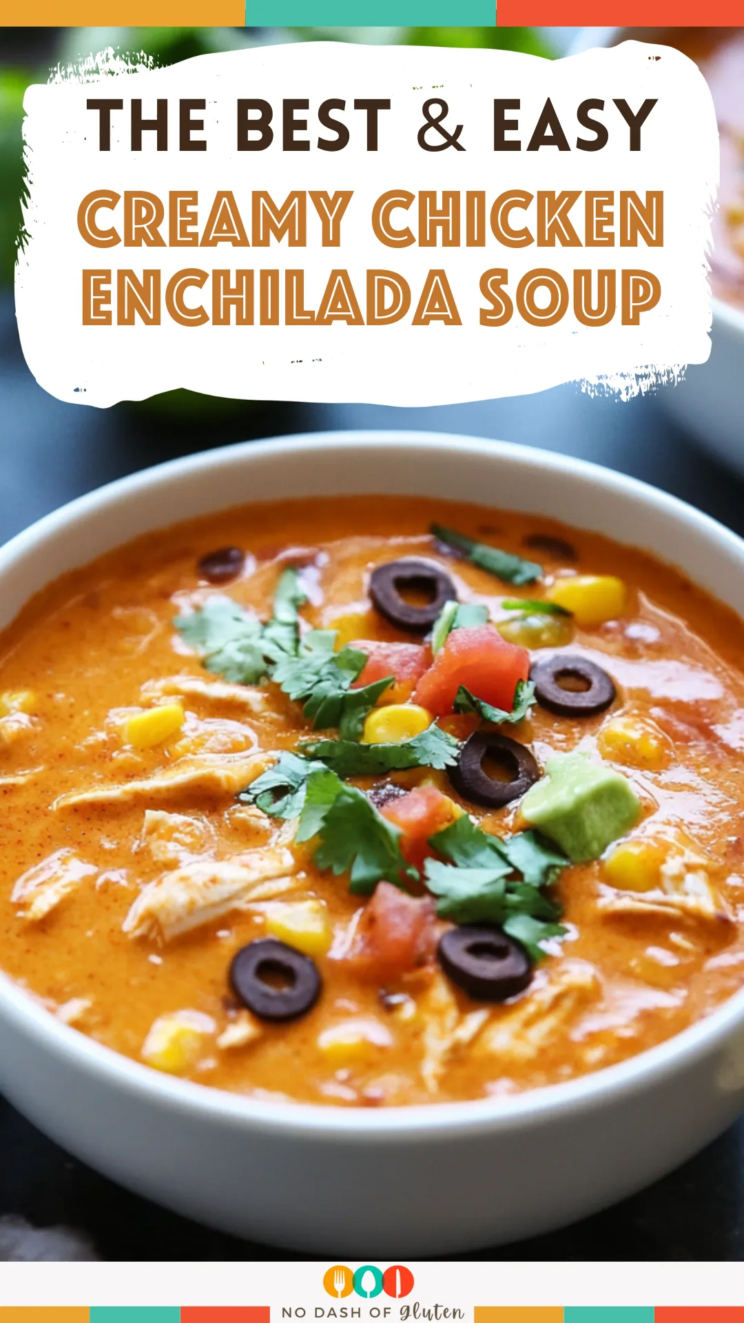 Creamy Chicken Enchilada Soup