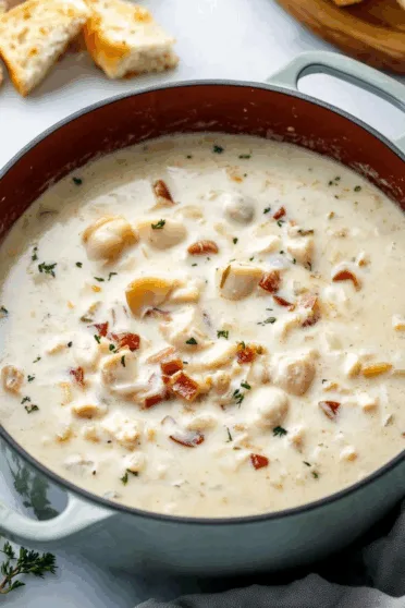Creamy New England Clam Chowder