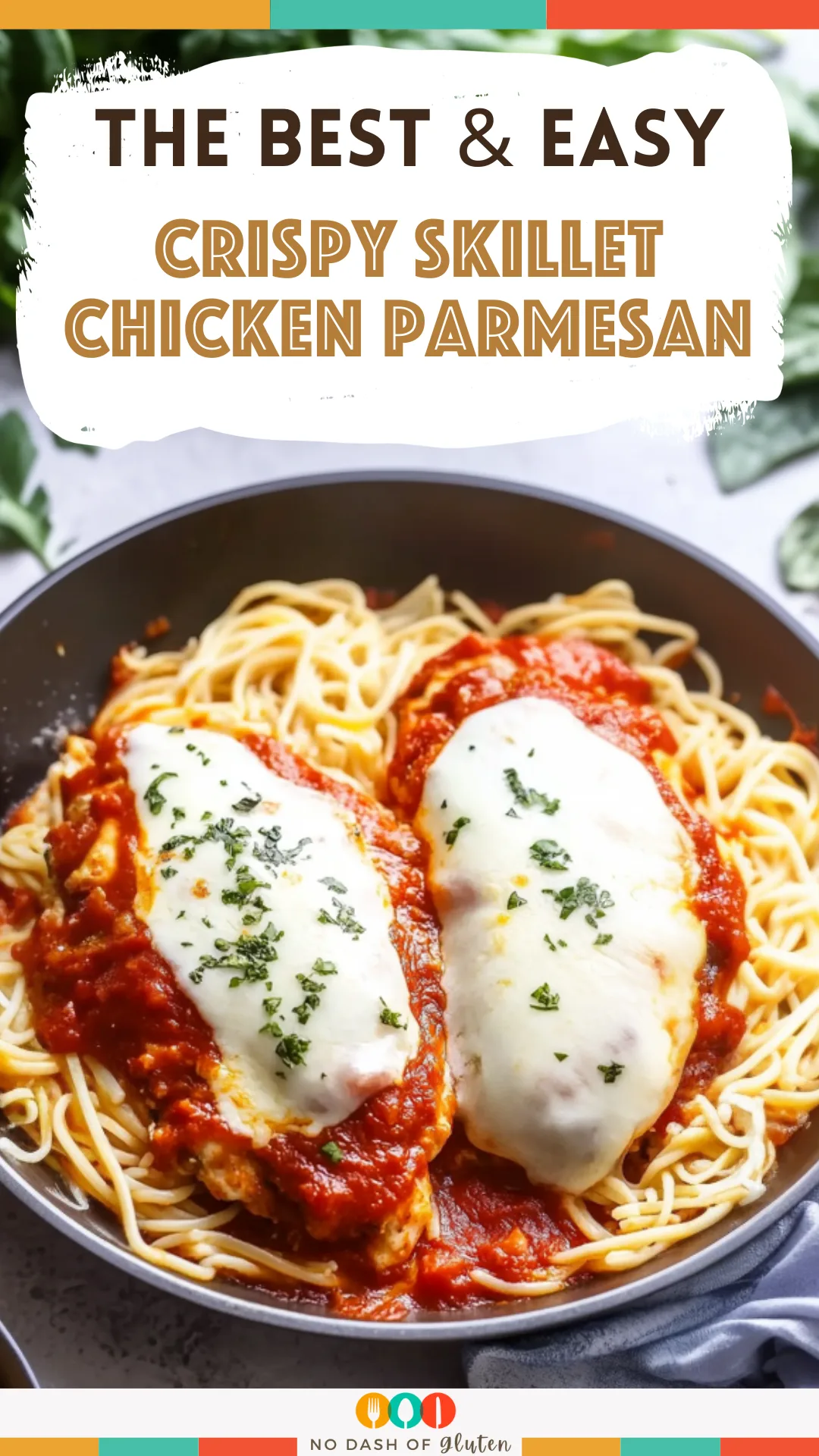 Crispy Skillet Chicken Parmesan