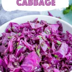 Easy German Red Cabbage