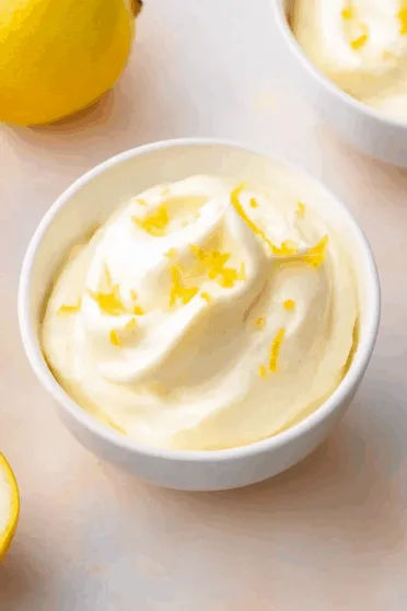 Easy Lemon Mousse