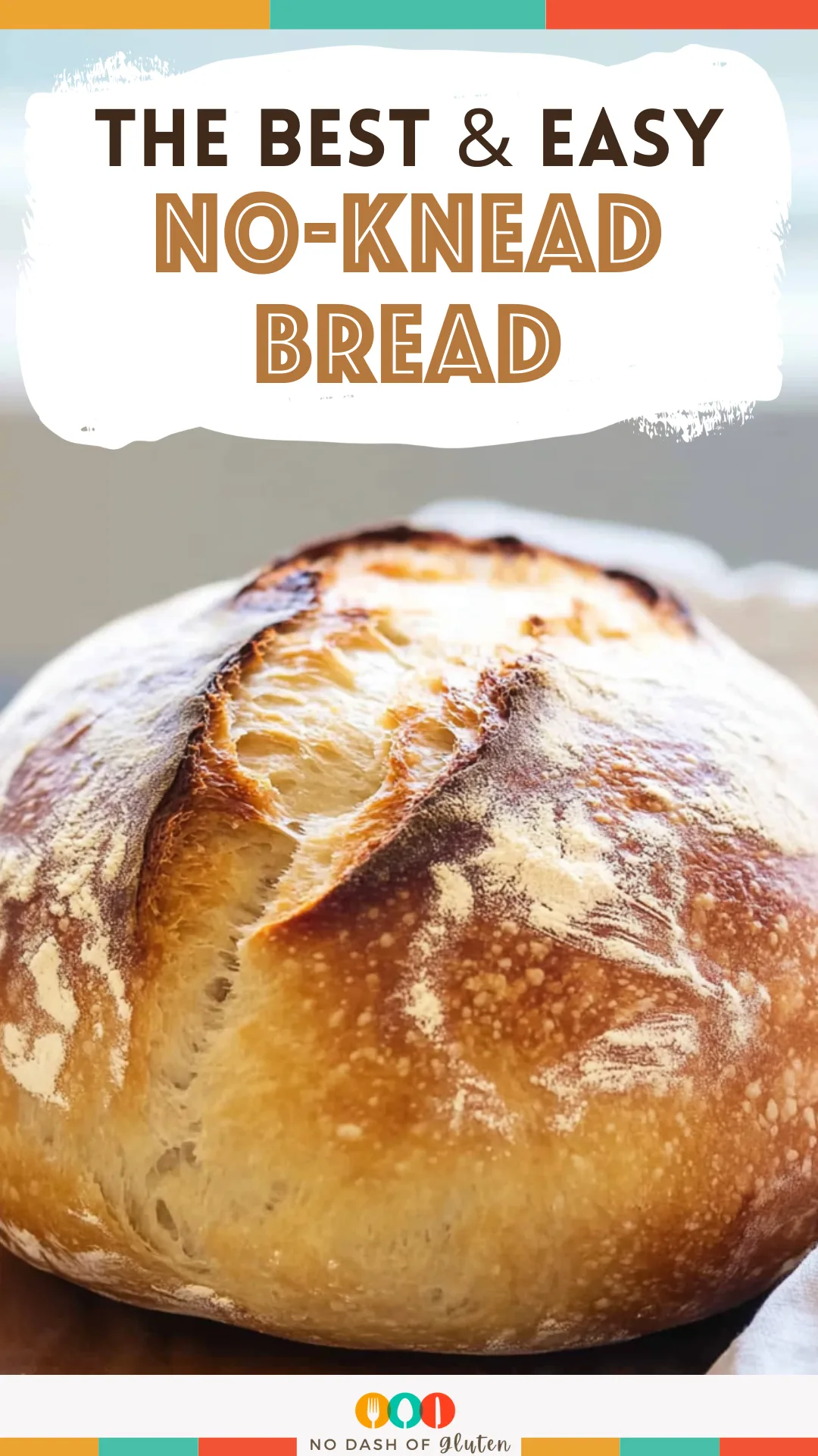 Easy No-Knead Bread