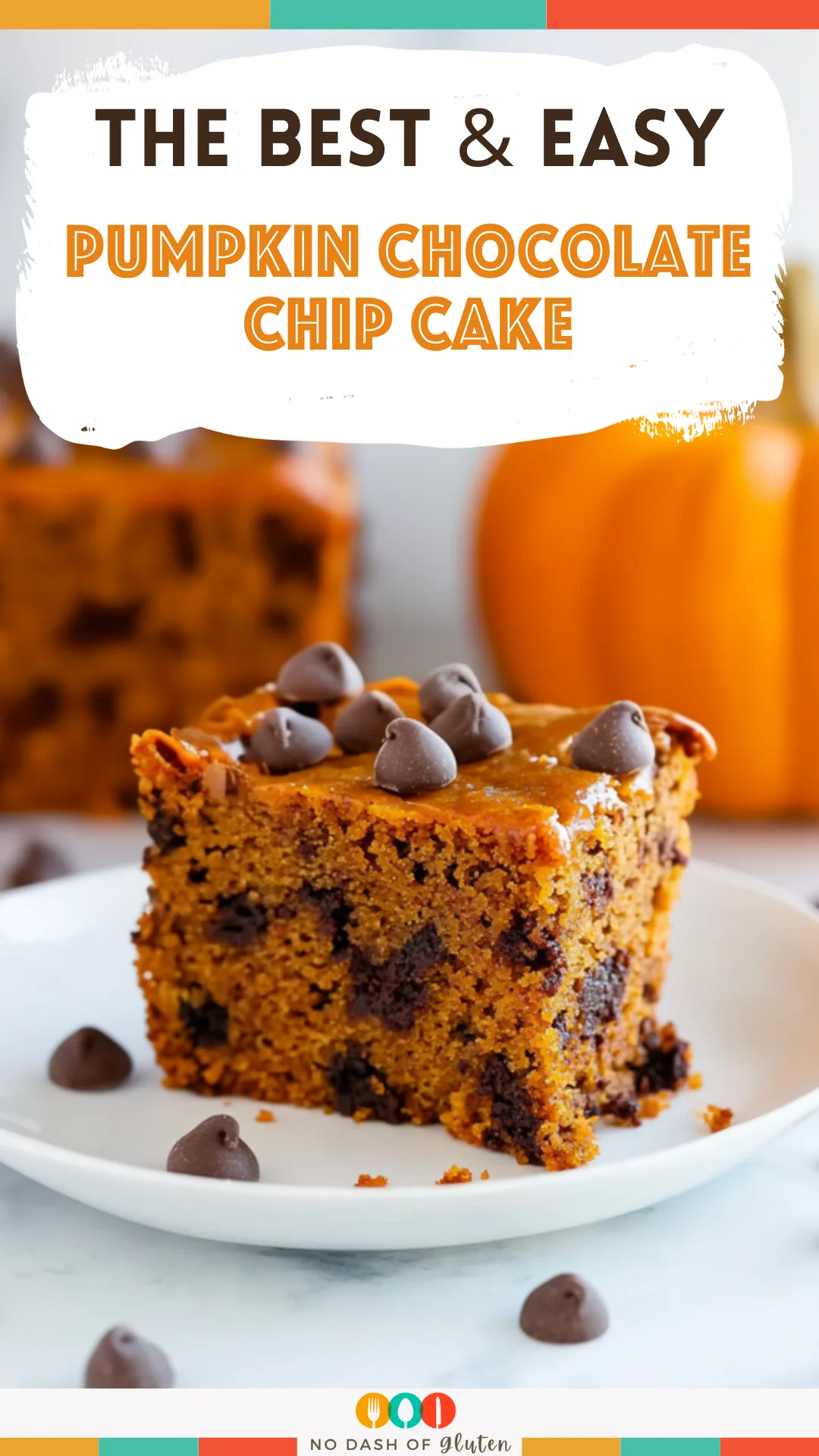 Easy Pumpkin Chocolate Chip Cake