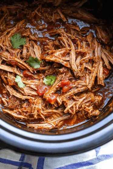 Easy Slow Cooker Mexican Pulled Pork