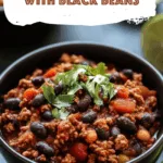 Ground Turkey Chili with Black Beans