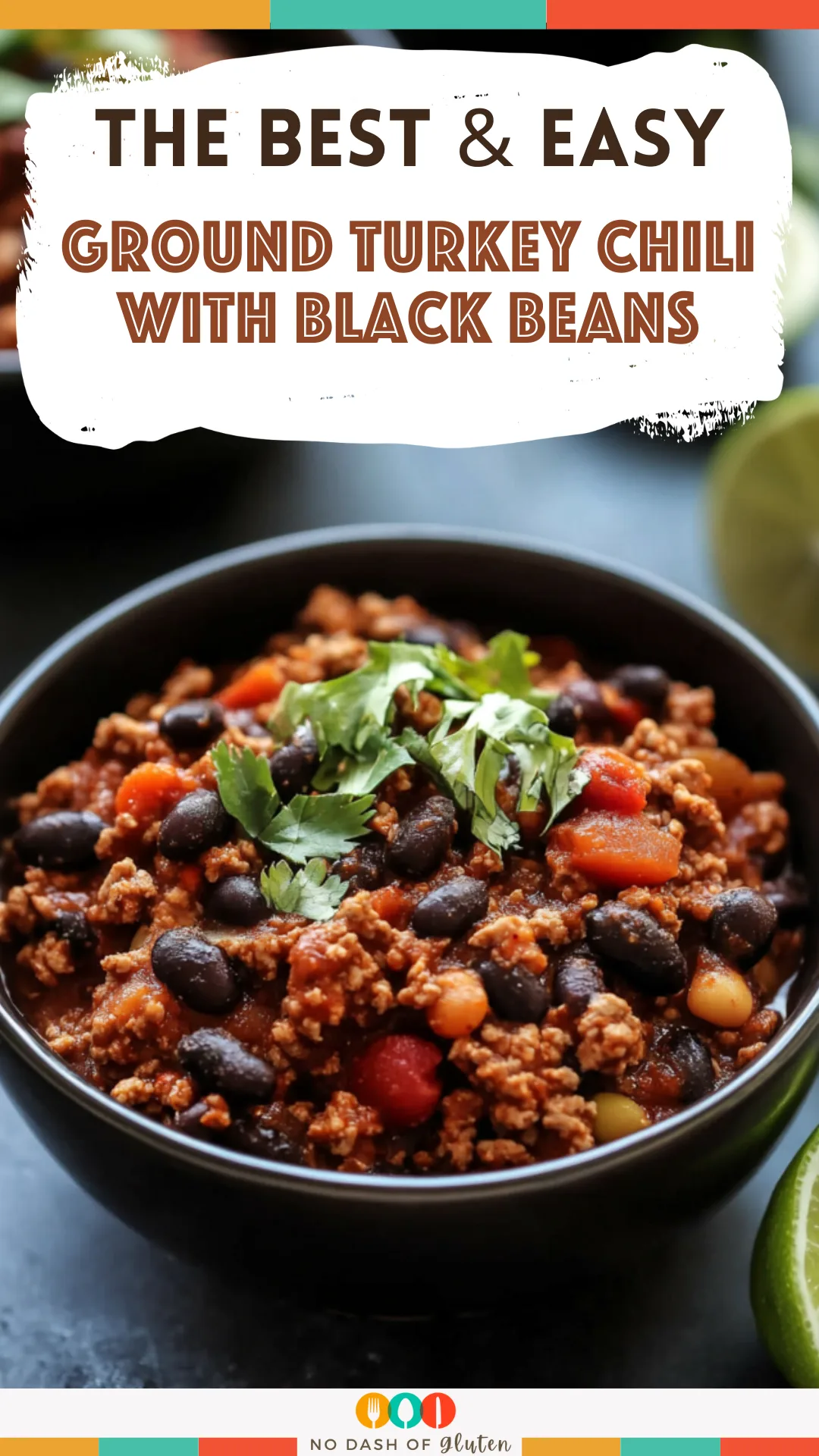 Ground Turkey Chili with Black Beans