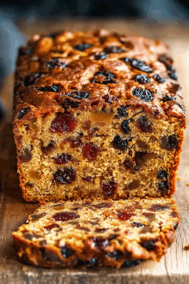 Holiday Fruitcake Recipe