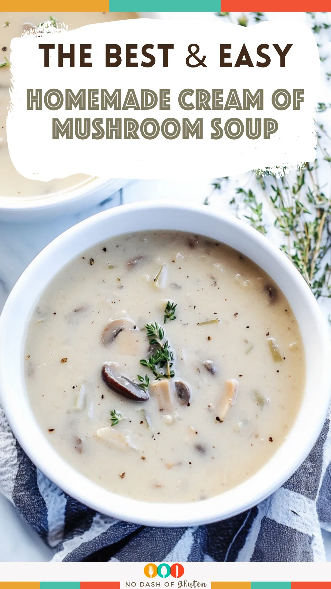 Homemade Cream of Mushroom Soup