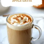 Homemade Pumpkin Spice Latte