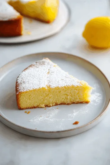 Lemon Almond Flourless Cake