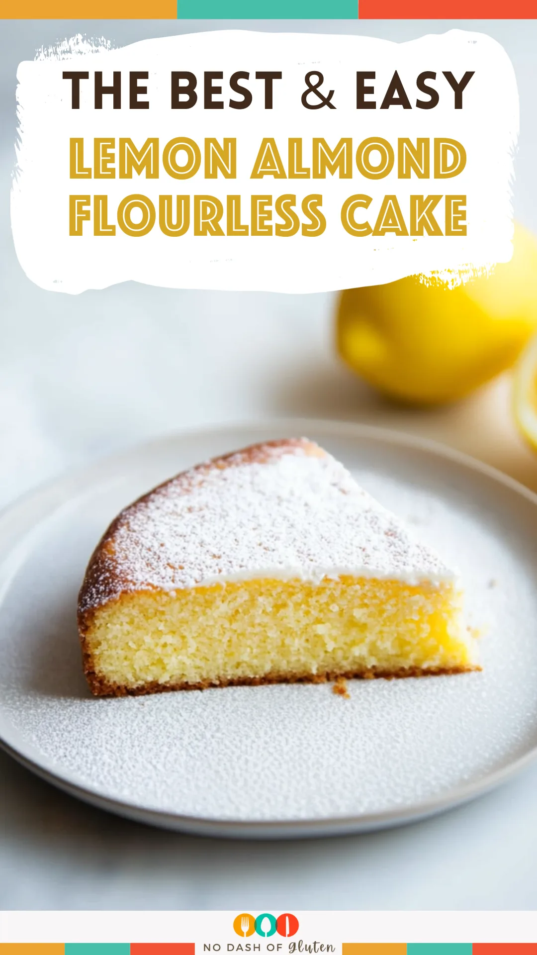 Lemon Almond Flourless Cake