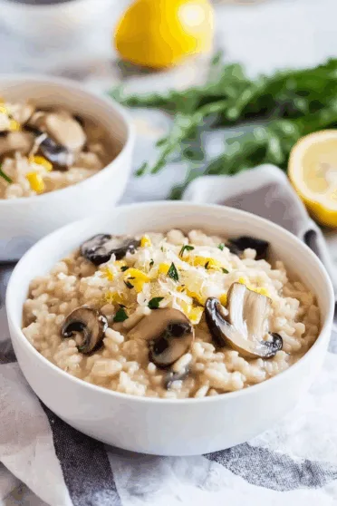 Mushroom Risotto (Instant Pot)