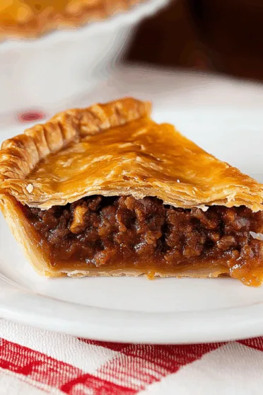 Old-Time Mincemeat Pie