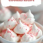 Peppermint Meringue Cookies Recipe