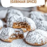 Pfeffernüsse Cookies Recipe (German Spice)