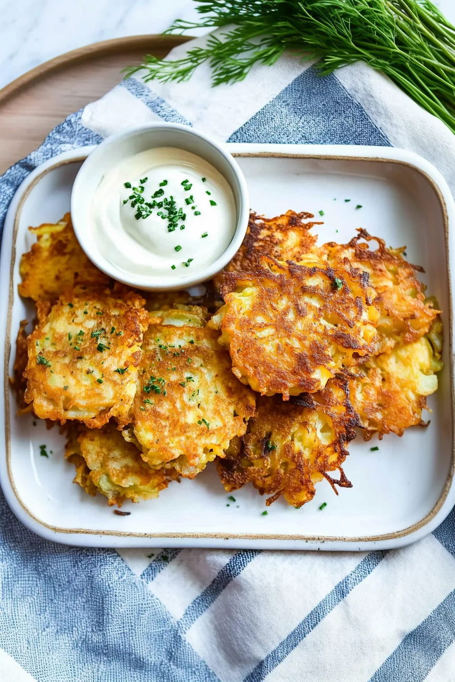 Pan-fried patties with browned edges and tender centers.