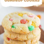 Retro Christmas Gumdrop Cookies