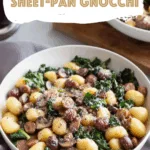 Sausage & Kale Sheet-Pan Gnocchi