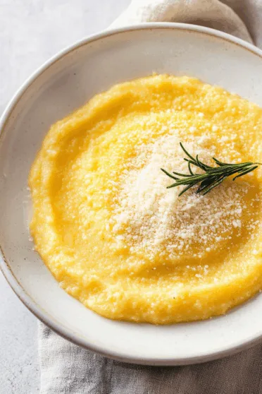 Stovetop Creamy Polenta