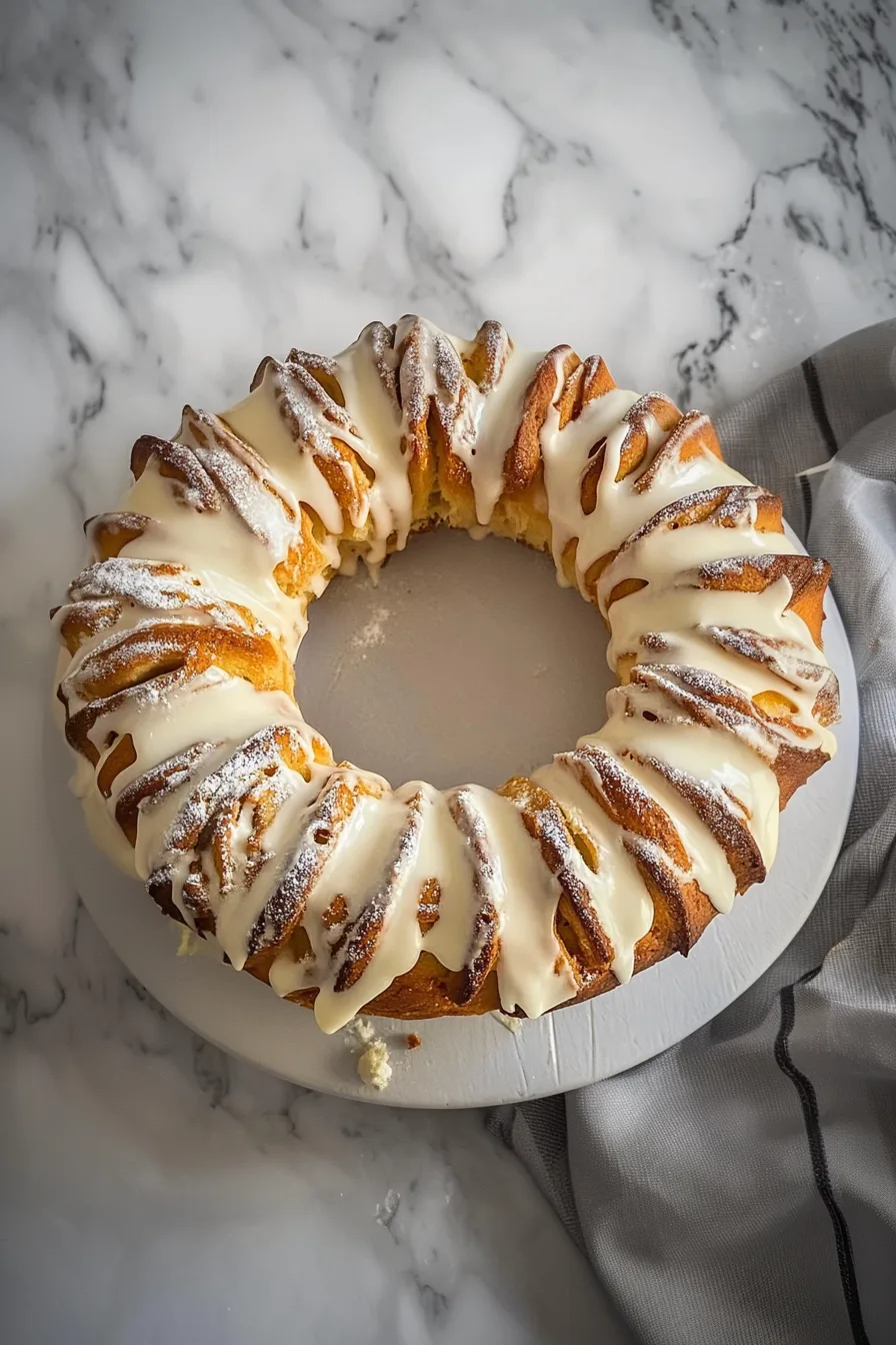 Freshly baked pastry arranged on a serving platter.