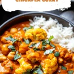 Tomato & Cauliflower Chickpea Curry