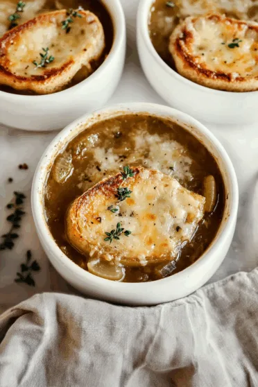 Vegetarian French Onion Soup