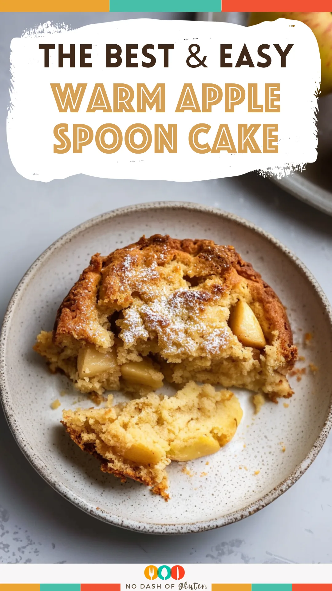 Warm Apple Spoon Cake