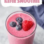 Berry Banana Kefir Smoothie