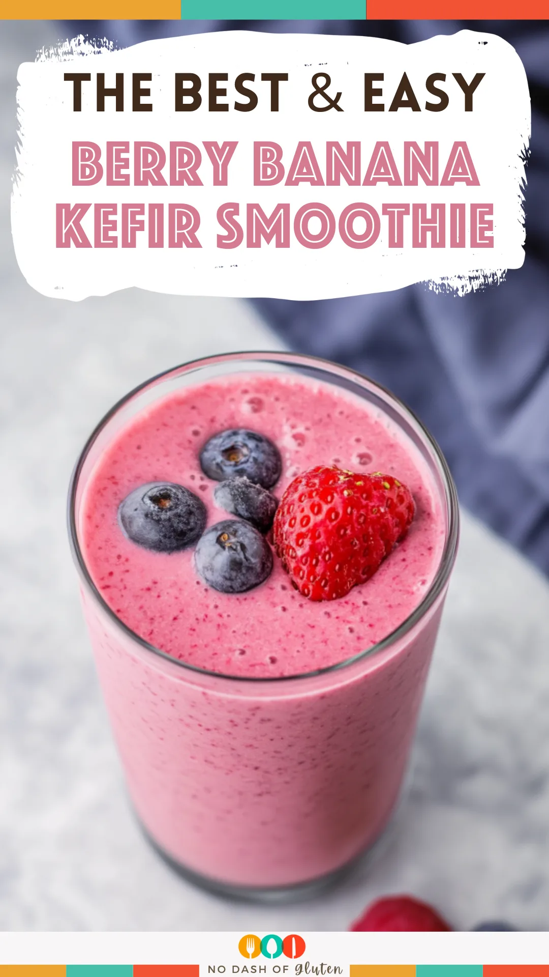 Berry Banana Kefir Smoothie