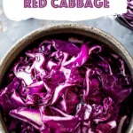 Braised German Red Cabbage