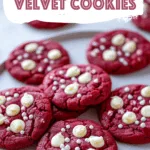 Chewy Red Velvet Cookies