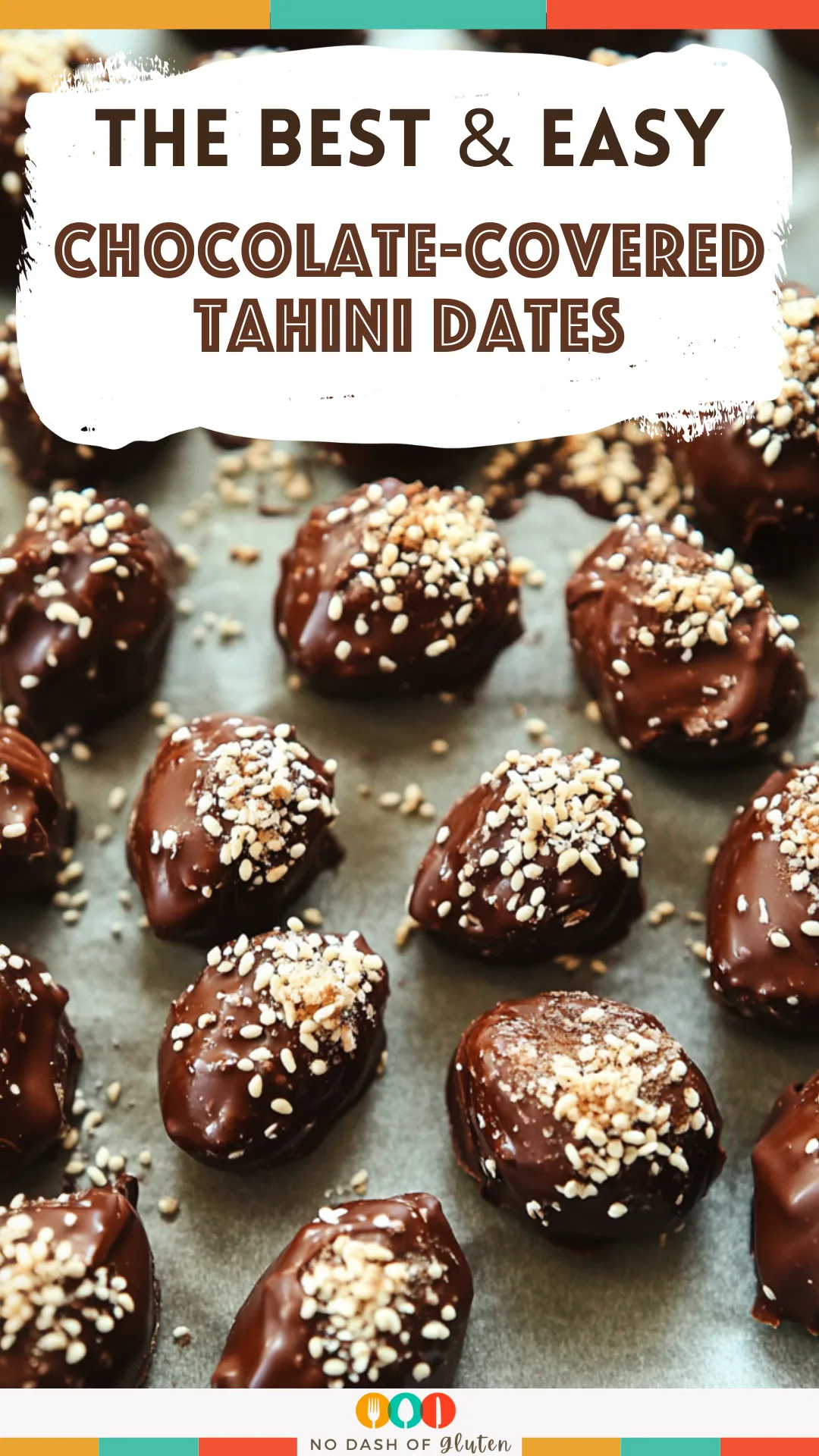 Chocolate-Covered Tahini Dates