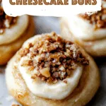 Cinnamon Apple Cheesecake Buns
