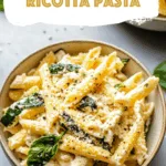 Creamy Zucchini Ricotta Pasta