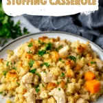 Easy Chicken and Stuffing Casserole