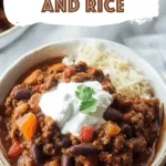 Easy Chili Beans and Rice