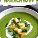 Easy Cream of Spinach Soup