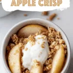 Easy One Cup Apple Crisp