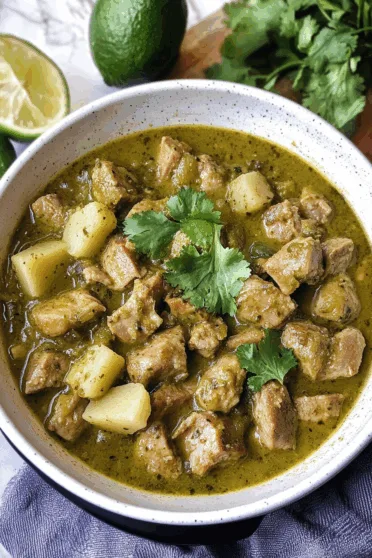 Easy Pork Chili Verde Recipe