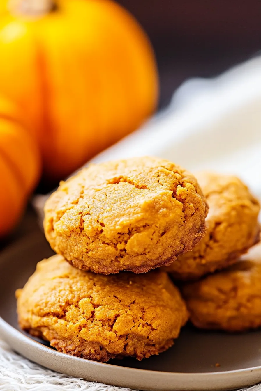 Warm pumpkin quickies arranged neatly on a plate for serving.