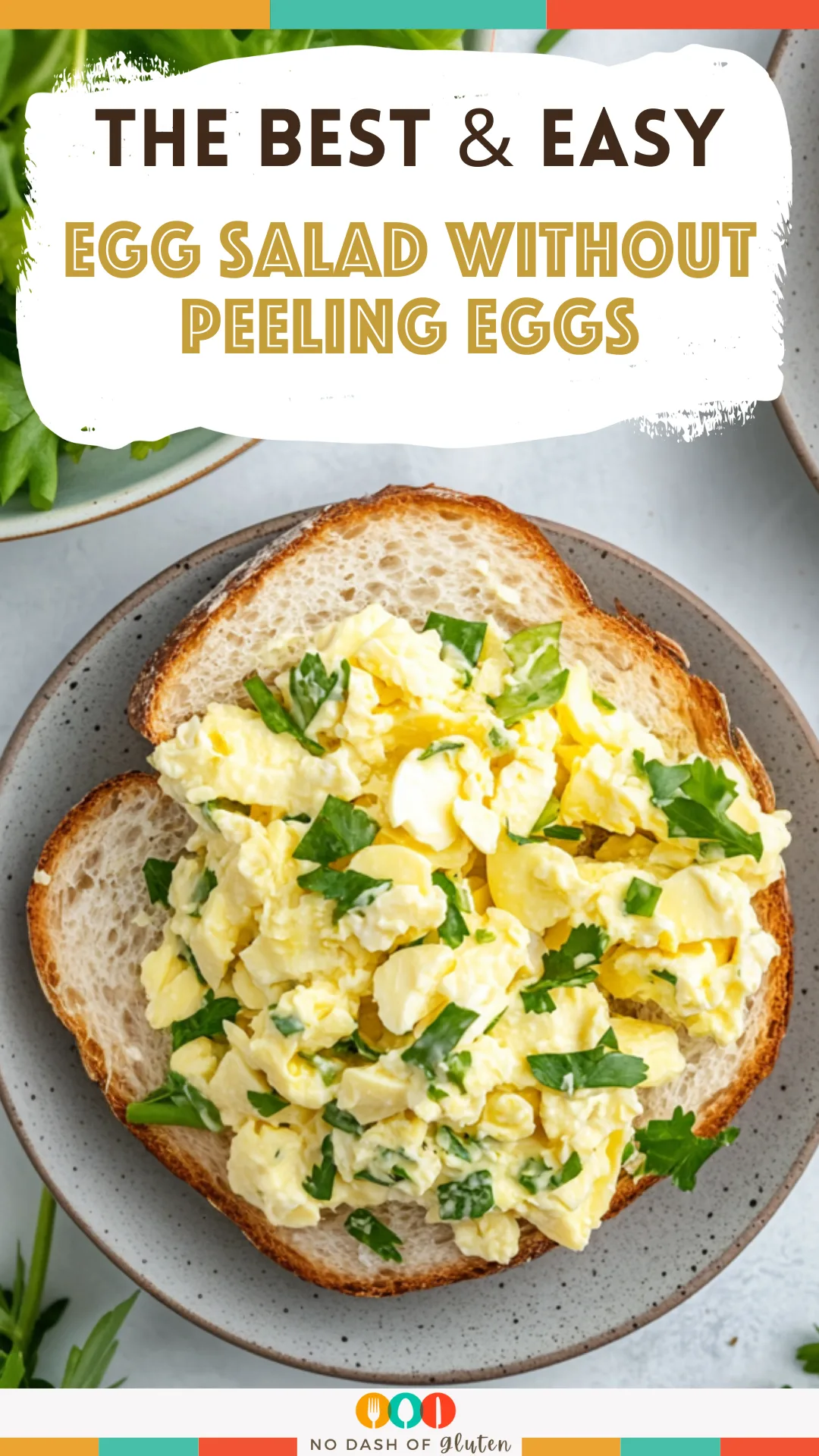 Egg Salad Without Peeling Eggs