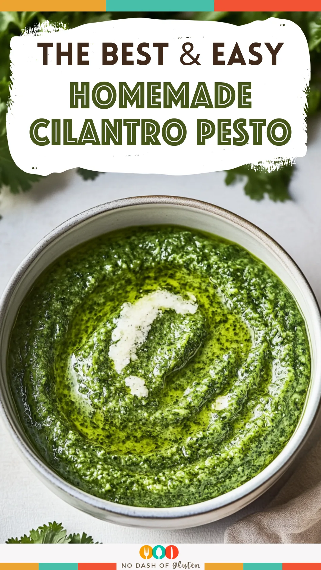Homemade Cilantro Pesto