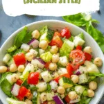 Italian Chopped Salad (Sicilian Style)