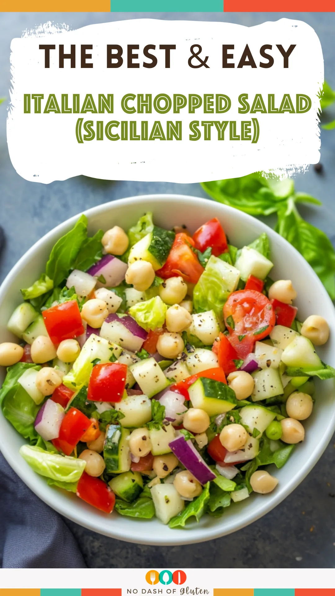 Italian Chopped Salad (Sicilian Style)