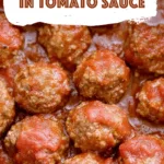 Italian Meatballs in Tomato Sauce